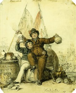 Concord tworzy serwer, autorstwa George Cruikshank