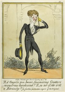 D_d Angelic pon honor-Fascynujące Stworzenie Potwornie Przystojny!!! autorstwa George Cruikshank