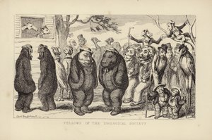 Stypendyści Towarzystwa Zoologicznego autorstwa George Cruikshank