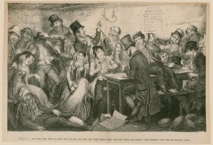 Z "Dzieci pijaka", 1848 autorstwa George Cruikshank