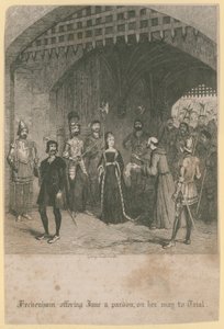 Heckenham oferuje Jane ułaskawienie autorstwa George Cruikshank