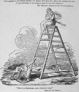 Oto Panowie i mój przyjaciel!, ok. 1820. autorstwa George Cruikshank