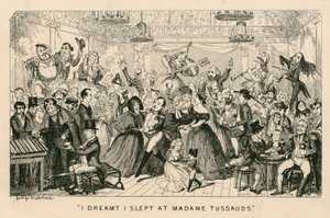 Śniło mi się, że spałem w Madame Tussauds autorstwa George Cruikshank