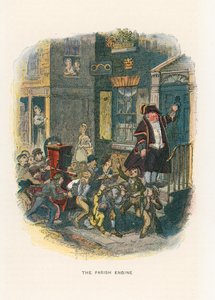 Ilustracja do Szkiców Boza autorstwa George Cruikshank