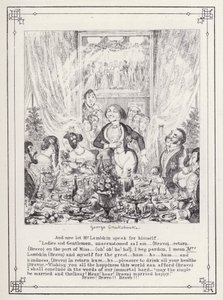 Ilustracja do książki Własna licencjata, czyli postępy pana Lambkina (Gent) (rycina) autorstwa George Cruikshank