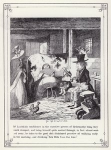 Ilustracja do książki Własna licencjata, czyli postępy pana Lambkina (Gent) (rycina) autorstwa George Cruikshank