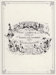 Ilustracja do książki Własna licencjata, czyli postępy pana Lambkina (Gent) (rycina) autorstwa George Cruikshank