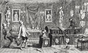 MacCallum i Hutcheon, ilustracja z „Redgauntlet” Sir Waltera Scotta (1771-1832) opublikowana w 1843 r. autorstwa George Cruikshank