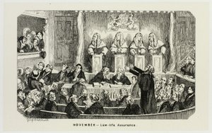 Listopad - Law-Life Assurance from George Cruikshank