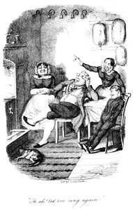 Och! niech dzwonek ponownie!, c1840s. autorstwa George Cruikshank