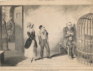 Ilustracja VIII, „Butelka spełniła swoje zadanie”