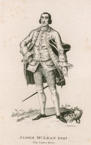 Portret Jamesa McLeana (Bohaterka kobiet) autorstwa George Cruikshank