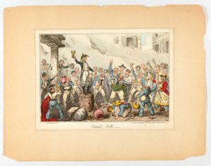Scud Hill autorstwa George Cruikshank