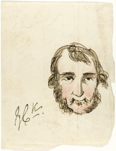 Autoportret autorstwa George Cruikshank