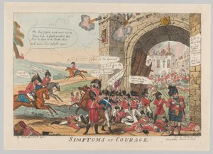 „Simptomów odwagi!” autorstwa George Cruikshank