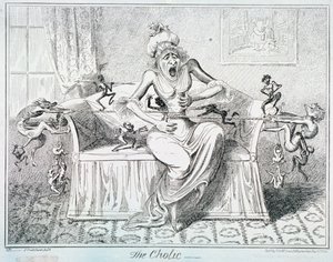 „Cholika”, 1835 autorstwa George Cruikshank