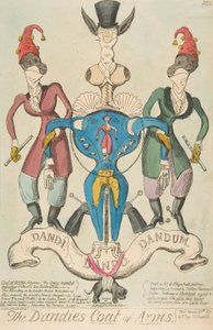 Herb Dandies, 28 marca 1819., 28 marca 1819. autorstwa George Cruikshank