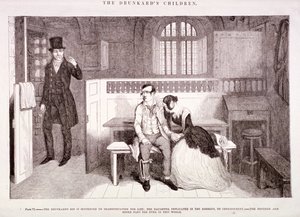 „Dzieci pijaka”, ok. 1847 r. autorstwa George Cruikshank