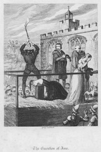 Egzekucja Jane autorstwa George Cruikshank