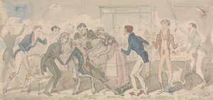 Omdlenie autorstwa George Cruikshank