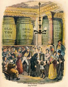 Pałac Gin, ok. 1900 autorstwa George Cruikshank