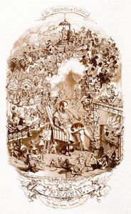 Triumf Kupidyna, XIX wiek. autorstwa George Cruikshank