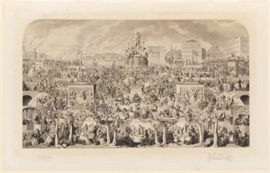 Kult Bachusa autorstwa George Cruikshank