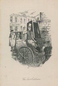 Ostatni taksówkarz autorstwa George Cruikshank