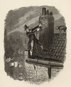 Ostatnia szansa, z „Przygód Olivera Twista” Charlesa Dickensa (1812-70) 1838, wyd. Chapman und Hall, 1901 (rycina) autorstwa George Cruikshank