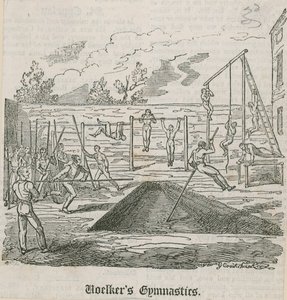 Gimnastyka Woelkera autorstwa George Cruikshank