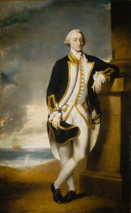 Kapitan Hugh Palliser (1723-1796), ok. 1775 (olej na płótnie)