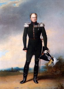 Portret cara Rosji Aleksandra I, 1825.