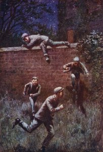 "Uciekajcie", powiedział Eric (kolorowa litografia)