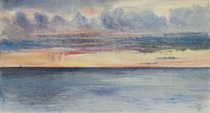 San Remo: wschód słońca, 7.30 7 grudnia 1877