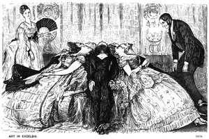 Sztuka w Excelsis, 1874 1891. autorstwa George du Maurier