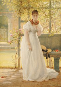 W otoczonym murem ogrodzie, 1869 autorstwa George Dunlop Leslie
