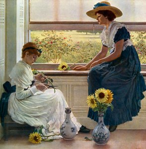 Kwiaty słońca i księżyca, 1890, 1912.