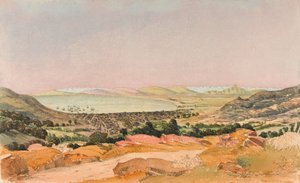 Kapsztad, ok. 1862 (akwarela) autorstwa George E.L.S. Sanford