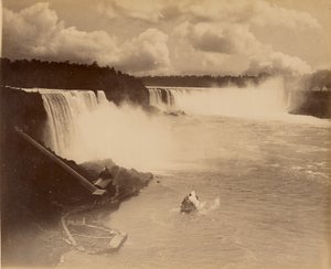 Wodospad Niagara autorstwa George E. Curtis