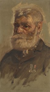 Portret G. Sandforda, 28., c. 1920 (olej na desce) autorstwa George Edmund Butler