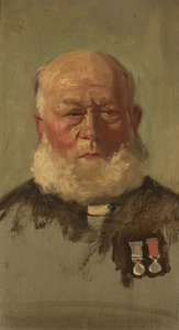 Portret J. Summersa, R.N., c. 1920 (olej na desce) autorstwa George Edmund Butler