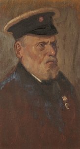 Portrety C. Parsona R.A. 1920 (olej na desce) autorstwa George Edmund Butler