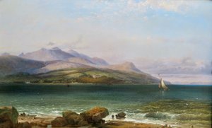 Wyspa Arran, XIX wiek (olej na płótnie)