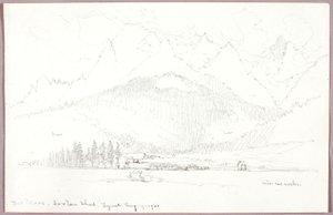 Bad Moos, Sexten Thal, Tyrol autorstwa George Elbert Burr