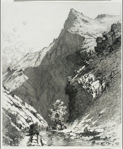 Bear Creek Canyon, Denver, Kolorado autorstwa George Elbert Burr