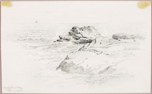 Bordighera, Włochy autorstwa George Elbert Burr