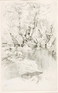 Fairy Glen, Bettws-y-Coed autorstwa George Elbert Burr