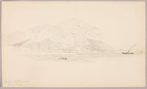 Port w Palermo autorstwa George Elbert Burr