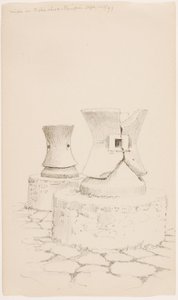 Młyny w piekarni - Pompei autorstwa George Elbert Burr