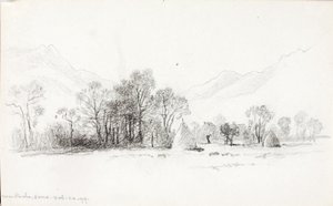 W pobliżu Roche, Vaud autorstwa George Elbert Burr